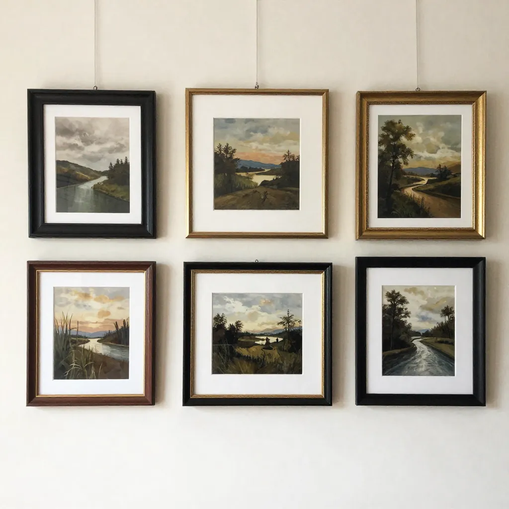 Selección de marcos artísticos